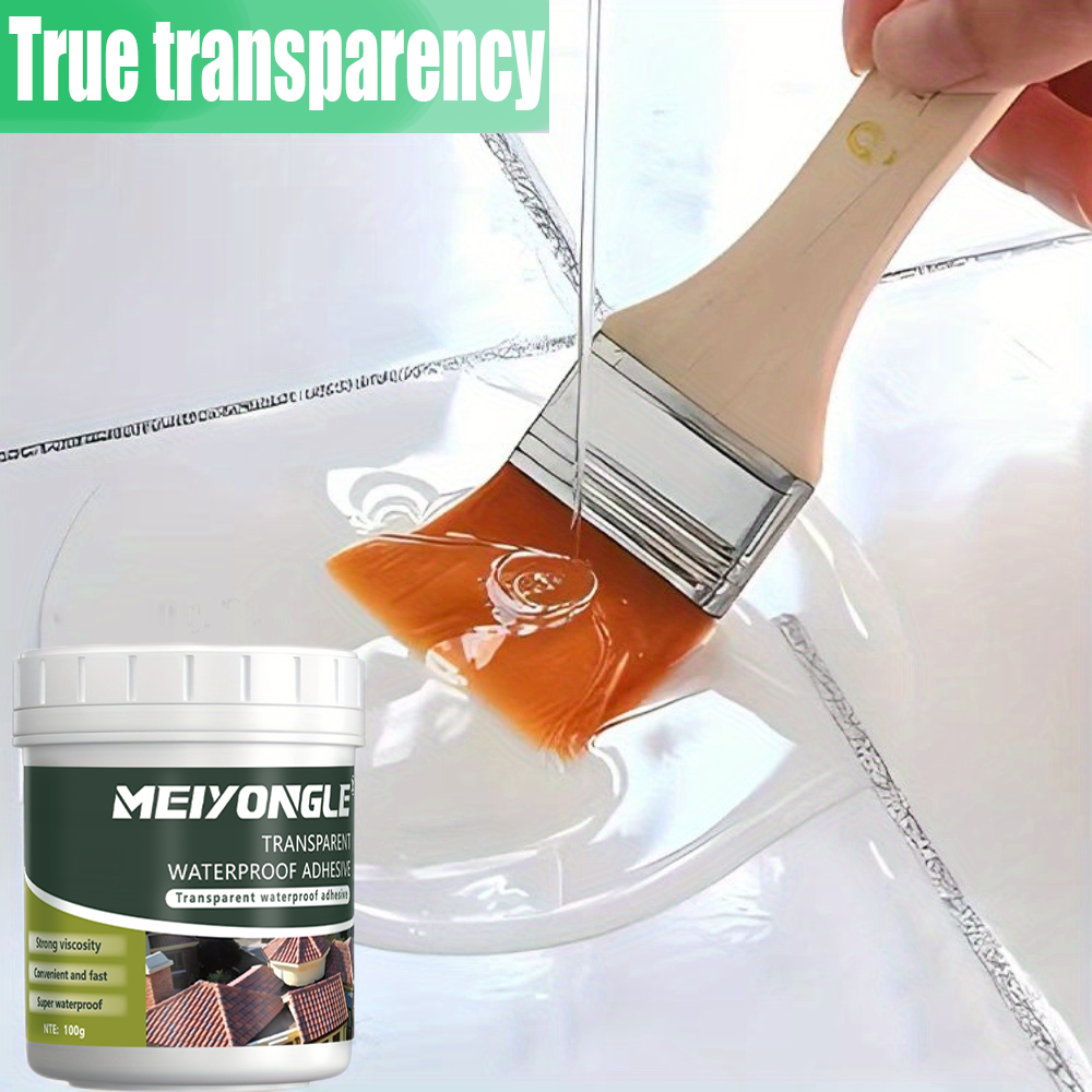 100g/300g Invisible Waterproof Repair Kit – Durable, Transparent Solution for Boats, RVs, and Home Use – Providing Long-lasting and Reliable Waterproof Protection
