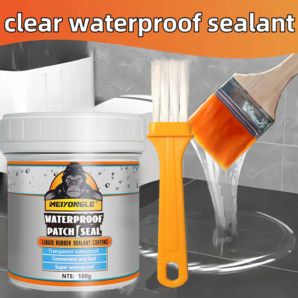Seamless waterproof coating, special waterproof sealant, 100g/300g/500g, multi-purpose water leakage sealant