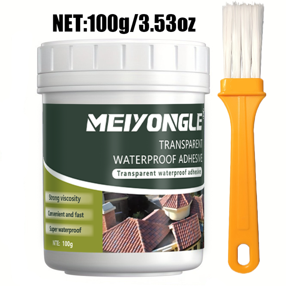100g/300g Invisible Waterproof Repair Kit – Durable, Transparent Solution for Boats, RVs, and Home Use – Providing Long-lasting and Reliable Waterproof Protection