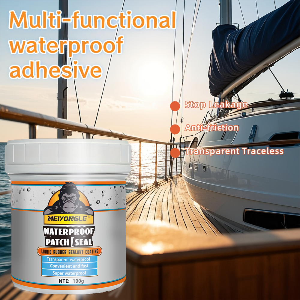 Seamless waterproof coating, special waterproof sealant, 100g/300g/500g, multi-purpose water leakage sealant