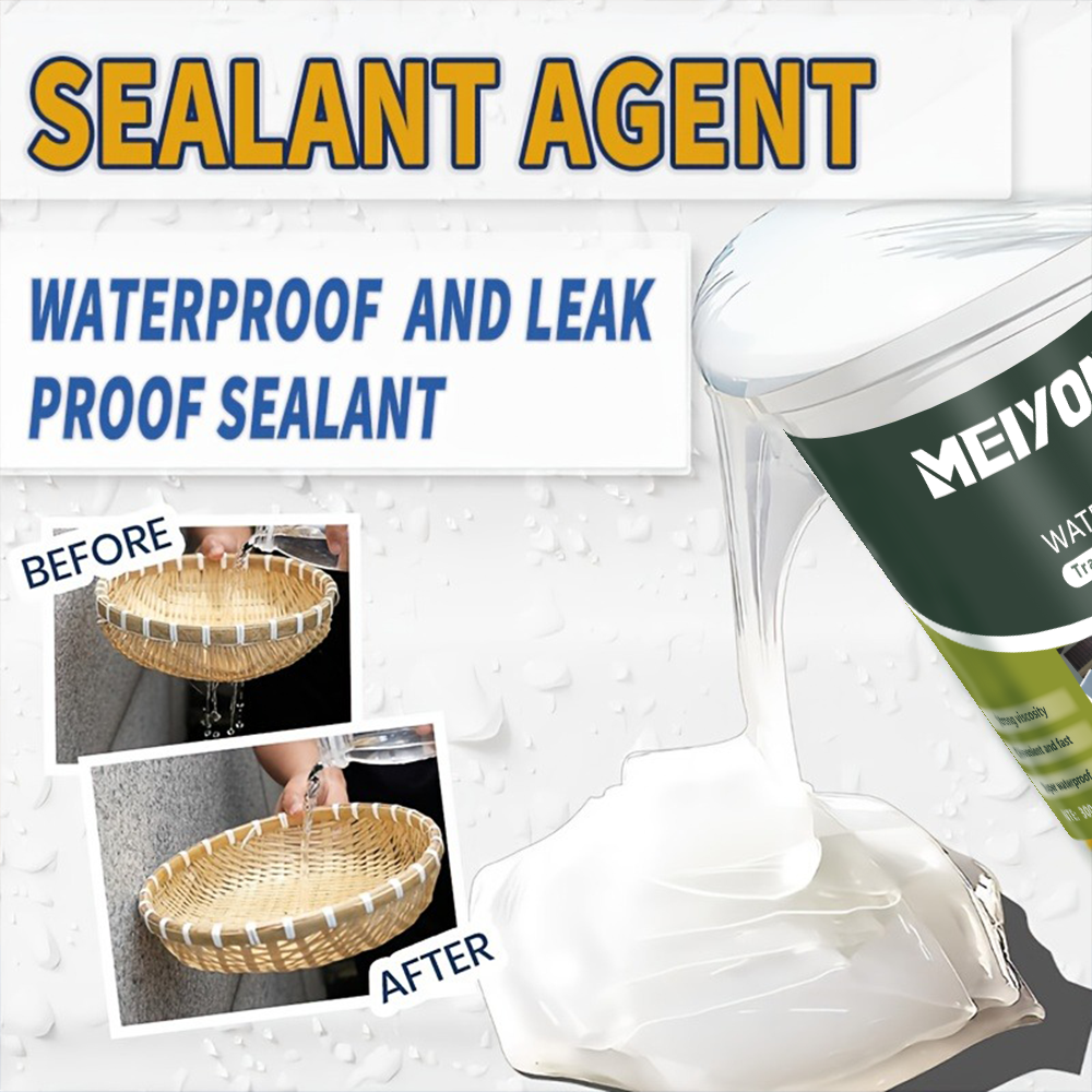 100g/300g Invisible Waterproof Repair Kit – Durable, Transparent Solution for Boats, RVs, and Home Use – Providing Long-lasting and Reliable Waterproof Protection