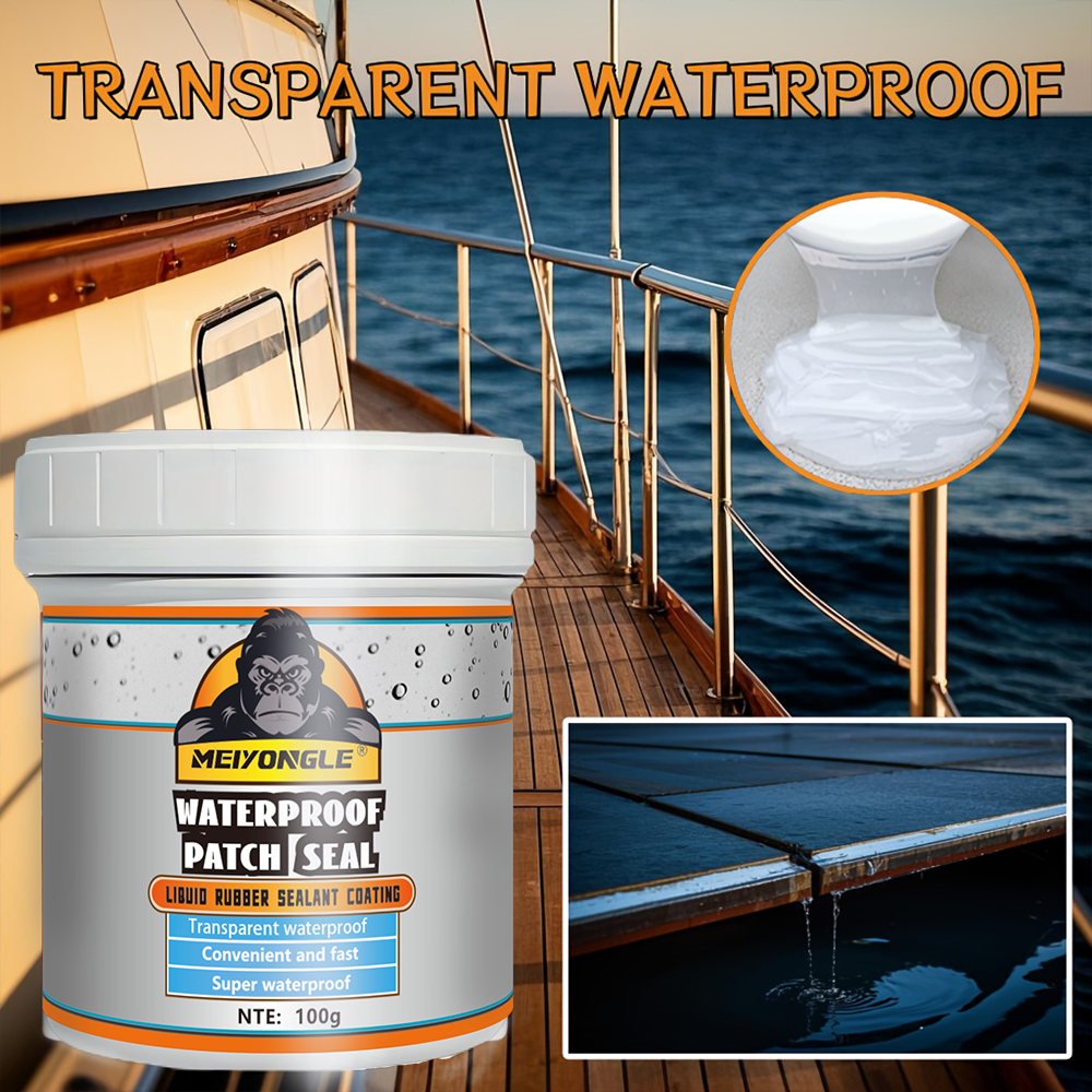 Seamless waterproof coating, special waterproof sealant, 100g/300g/500g, multi-purpose water leakage sealant